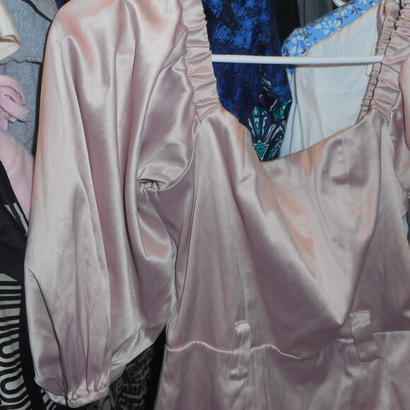 PREMIER AMOUR size 6 midi dress, color pink-ish - Picture 3 of 8